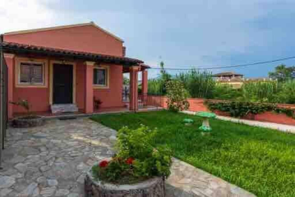 Sofis Private House With Big Garden Apartment Alykes Potamou Exterior photo